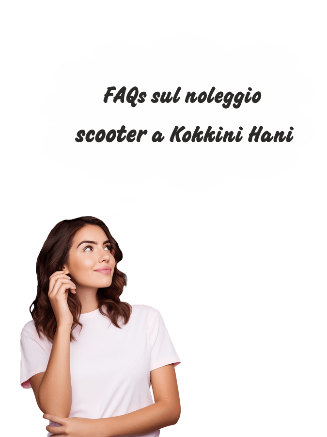 FAQs sul noleggio scooter a Kokkini Hani