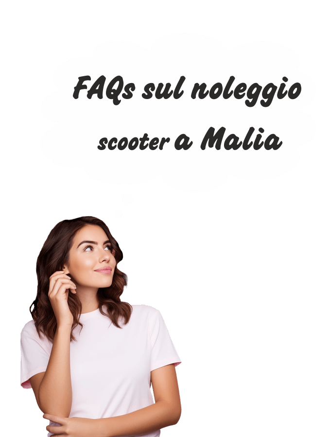 FAQs sul noleggio scooter a Malia