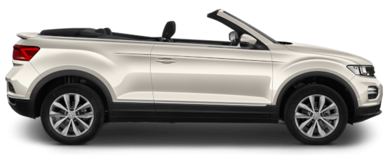 Rent a Volkswagen T Roc Cabriolet car in Crete
